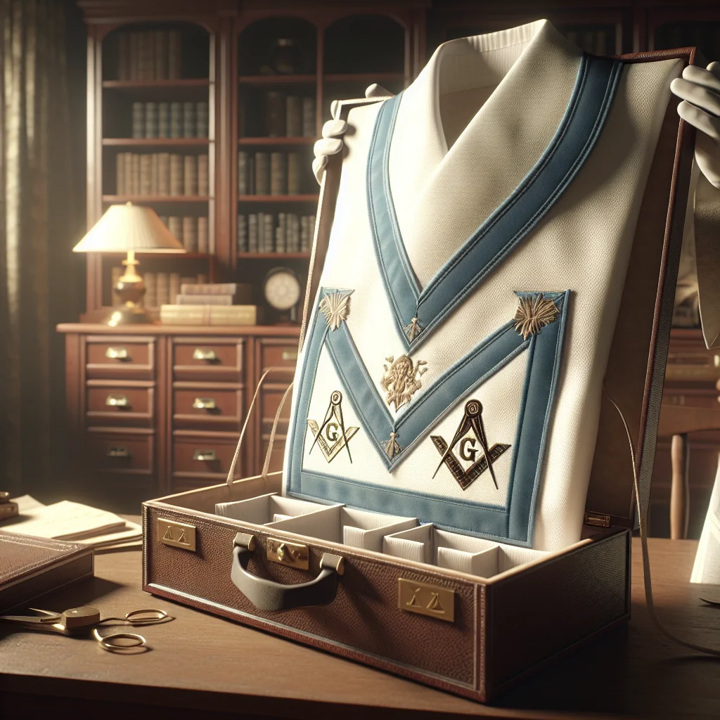 How to Store a Masonic Apron So It Lasts for Generations